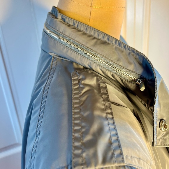 Calvin Klein Hooded Flap Pocket Anorak Jacket. Blue size 1X - Picture 7 of 17